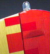 Light on top of Vertical Stabilizer